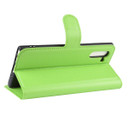 Galaxy Note 10      Pu Wallet Case    [Green]