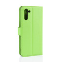 Galaxy Note 10      Pu Wallet Case    [Green]
