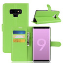 Galaxy Note 9      Pu Wallet Case    [Green]