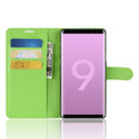 Galaxy Note 9      Pu Wallet Case    [Green]