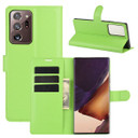Galaxy Note 20 Ultra      Pu Wallet Case    [Green]