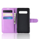 Galaxy S10 Plus      Pu Wallet Case    [Purple]