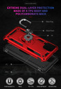 Samsung Galaxy A22 4G      Military Armour Case    Red