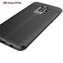 Samsung Galaxy S9 Plus      Leather Texture Case    Grey