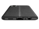 Samsung Galaxy A01 Core      Leather Texture Case    Black
