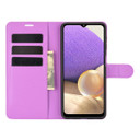 Galaxy A32 5G      Pu Wallet Case    [Purple]