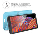 Galaxy Xcover 5      Pu Wallet Case    [Lightblue]