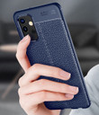 Samsung Galaxy A32 5G      Leather Texture Case    Navy