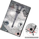 Samsung Galaxy Tab A8 10.5 (2021) X200    Designer Tri-Fold Case      EiffelTower