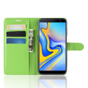Galaxy J6Plus/J6+      Pu Wallet Case    [Green]