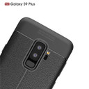 Samsung Galaxy S9 Plus      Leather Texture Case    Black