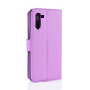 Galaxy Note 10      Pu Wallet Case    [Purple]