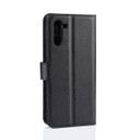 Galaxy Note 10      Pu Wallet Case    [Black]
