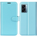 Oppo A77 5G      Pu Wallet Case    [Lightblue]