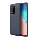 Samsung Galaxy S20 Ultra      Leather Texture Case    Navy