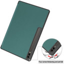 Samsung Galaxy Tab S9 Ultra X910    Tri-Fold PU Case    Teal