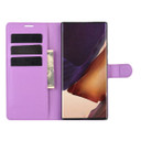 Galaxy Note 20 Ultra      Pu Wallet Case    [Purple]