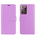 Galaxy Note 20 Ultra      Pu Wallet Case    [Purple]