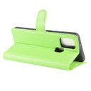 Galaxy A21S      Pu Wallet Case    [Green]