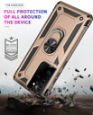Samsung Galaxy S21 Ultra      Military Armour Case    Gold
