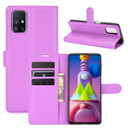 Galaxy M51      Pu Wallet Case    [Purple]