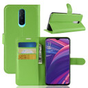 Oppo R17 Pro      Pu Wallet Case    [Green]