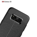 Samsung Galaxy S8      Leather Texture Case    Grey