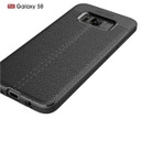 Samsung Galaxy S8      Leather Texture Case    Grey