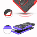 Samsung Galaxy J8 2018      Heavy Duty Case    Purple