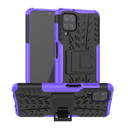 Samsung Galaxy A12      Heavy Duty Case    Purple