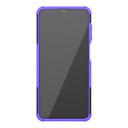 Samsung Galaxy A12      Heavy Duty Case    Purple