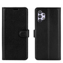 Galaxy A32 4G      Pu Wallet Case    [Black]