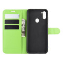 Galaxy A11      Pu Wallet Case    [Green]