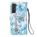 Samsung Galaxy S21 Plus      Designer PU Case      EiffelTower