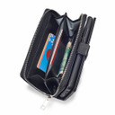 Samsung Galaxy S21 Ultra      Zipper Wallet Case    Black