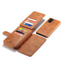 Samsung Galaxy S20 Plus      Deluxe Zipper Case    Brown