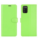 Galaxy A03S      Pu Wallet Case    [Green]