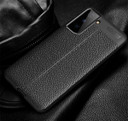 Samsung Galaxy S21      Leather Texture Case    Black
