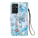Samsung Galaxy S21 Ultra      Designer PU Case      EiffelTower