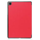 Samsung Galaxy Tab A9+ X210    Tri-Fold PU Case    Red