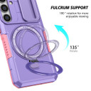 Samsung Galaxy S24      Magsafe Sliding Cover Case    Purple
