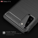 Samsung Galaxy S20      Carbon Fibre Case    Red