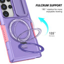 Samsung Galaxy S24 Ultra      Magsafe Sliding Cover Case    Purple