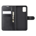 Galaxy A51      Pu Wallet Case    [Black]