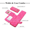 Samsung Galaxy S8      Deluxe Zipper Case    Rose