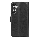Galaxy A35 5G      Pu Wallet Case    [Black]