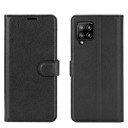 Galaxy A42      Pu Wallet Case    [Black]