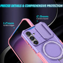 Samsung Galaxy S23 FE      Magsafe Sliding Cover Case    Purple