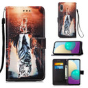 Samsung Galaxy A02      Designer PU Case      Cat&Tiger
