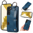 Samsung Galaxy S22+      Hand Strap PU Card Case    Navy